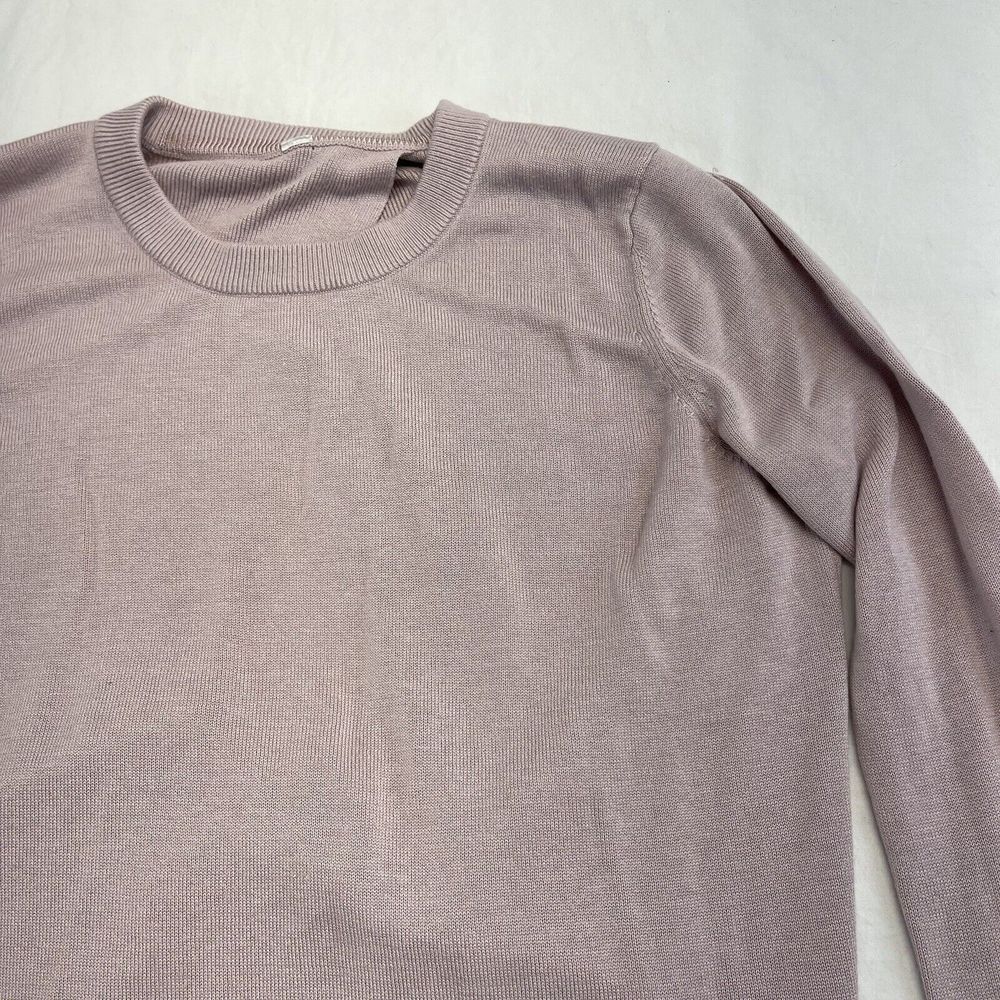 Lululemon Bring It Backbend Sweater Womens 4/6 Porcelain Pink - Picture 4 of 14